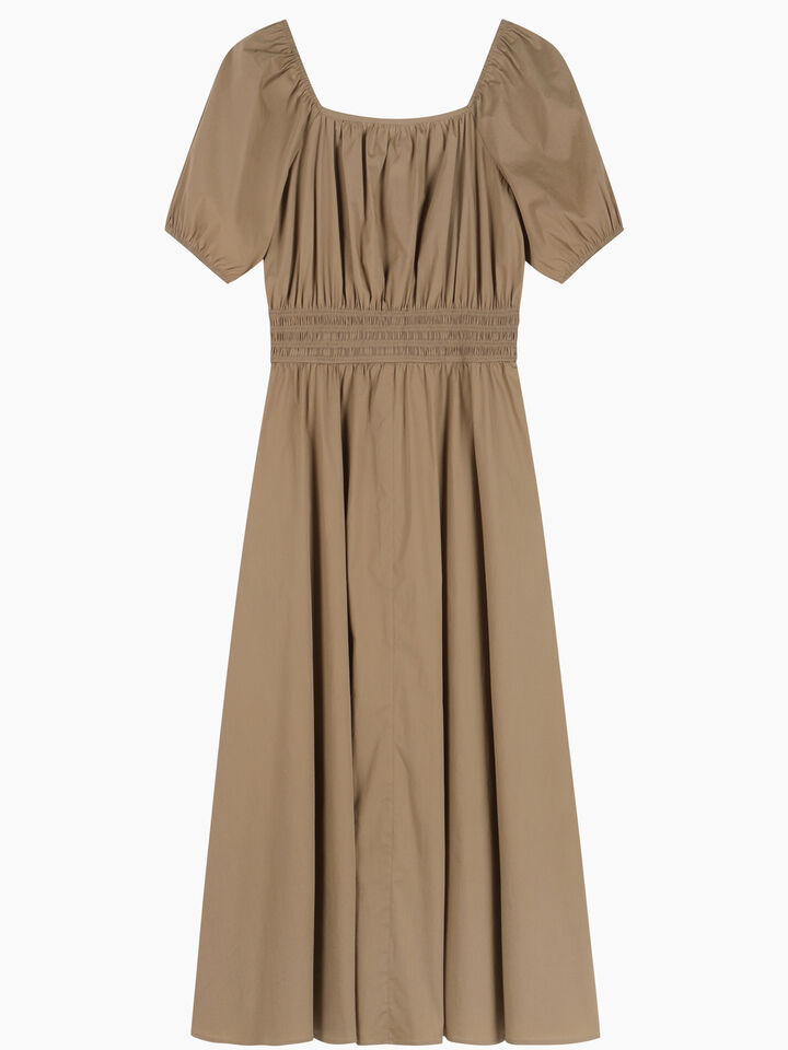 Beige long dress - null - Beige | Sisley K image number 2